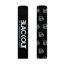 Load image into Gallery viewer, Blackout Mixed Crew socks BWS