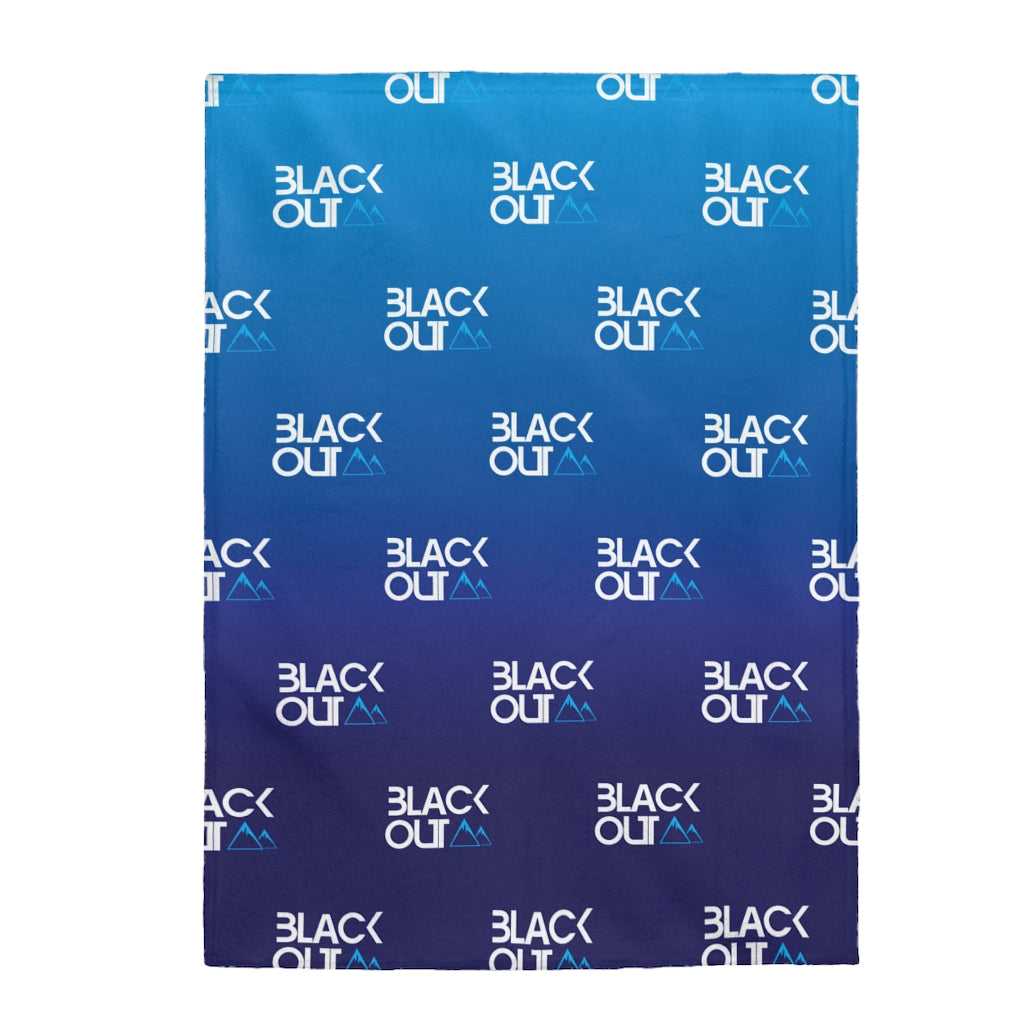 Blackout Lakeside Velveteen Plush Blanket