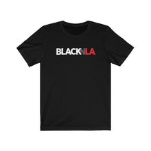 Load image into Gallery viewer, BNLA BLK LOGO Unisex Jersey Short Sleeve Tee