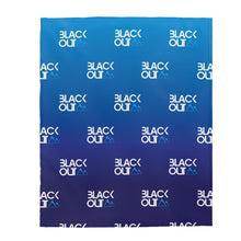 Load image into Gallery viewer, Blackout Lakeside Velveteen Plush Blanket