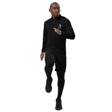 Load image into Gallery viewer, B Blackout Addidas -  Quarter zip pullover