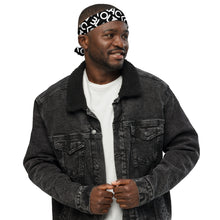 Load image into Gallery viewer, Blackout BW All-over print bandana