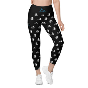 Blackout MTN - Leggings with pockets - BWS23