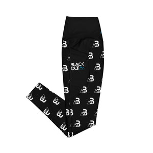 Blackout MTN - Leggings with pockets - BWS23