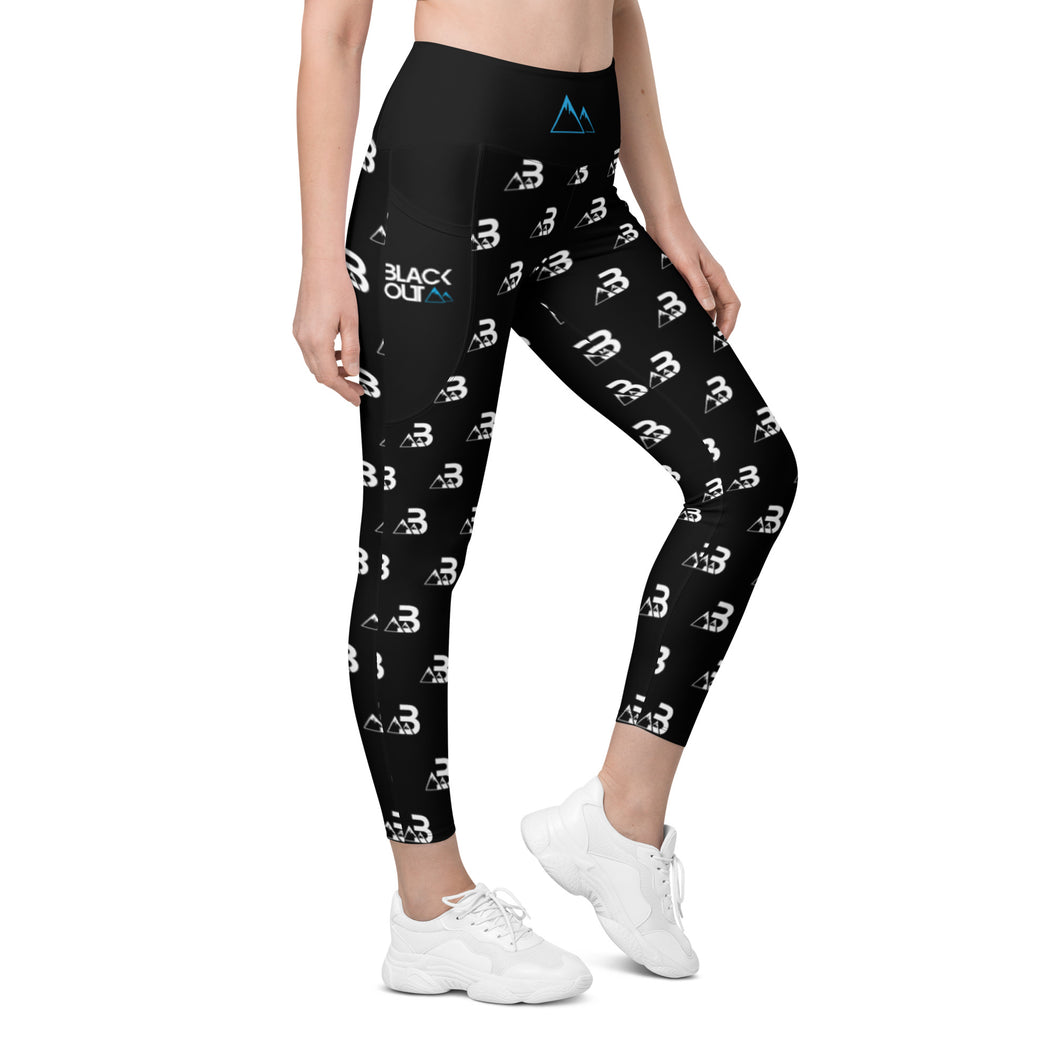 Blackout MTN - Leggings with pockets - BWS23
