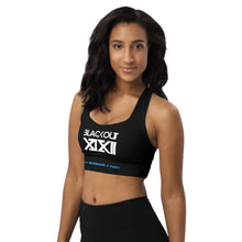 Load image into Gallery viewer, XXII Blackout Longline sports bra