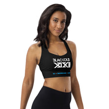 Load image into Gallery viewer, XXII Blackout Longline sports bra