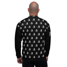 Load image into Gallery viewer, Blackout MTN - Unisex Bomber Jacket