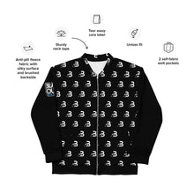 Load image into Gallery viewer, Blackout MTN - Unisex Bomber Jacket