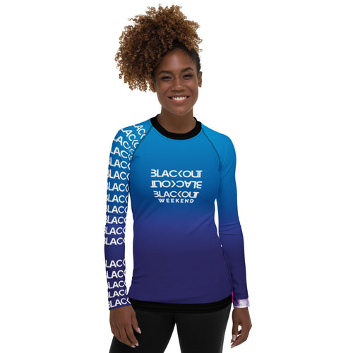 Lakeside Women's Rash Guard Blackout