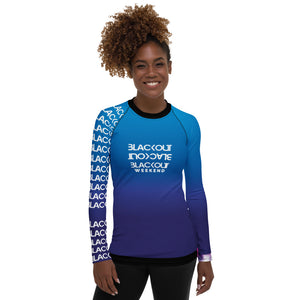 Lakeside Women's Rash Guard Blackout