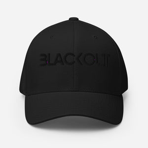 BLACKOUT ON BLACKOUT - BWS23 Structured Twill Cap