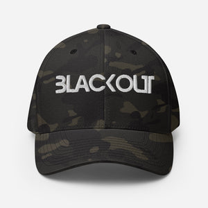 Blackout Camo BWS23 Flexfit Structured Cap