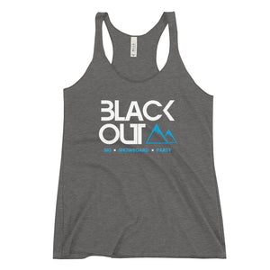 Blackout MTN Women's Racerback Tank