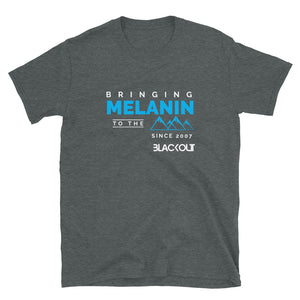 Blackout Melanin Short-Sleeve Unisex T-Shirt