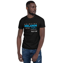 Load image into Gallery viewer, Blackout Melanin Short-Sleeve Unisex T-Shirt