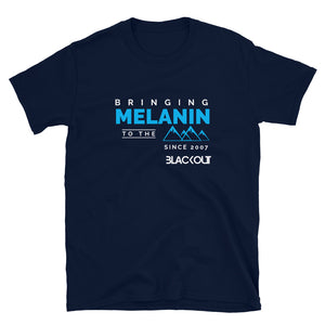 Blackout Melanin Short-Sleeve Unisex T-Shirt