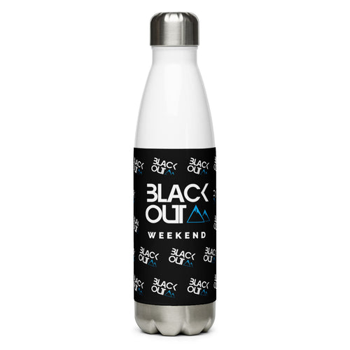 BLACKOUT MTN Stainless Steel Water Bottle