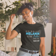 Load image into Gallery viewer, Blackout Melanin Short-Sleeve Unisex T-Shirt BWS23