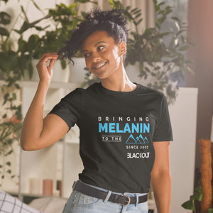 Blackout Melanin Short-Sleeve Unisex T-Shirt BWS23