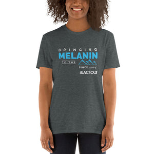 Blackout Melanin Short-Sleeve Unisex T-Shirt BWS23