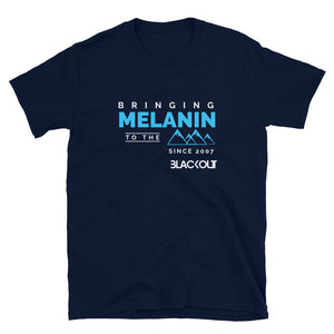 Blackout Melanin Short-Sleeve Unisex T-Shirt BWS23