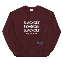 Load image into Gallery viewer, BLACKOUT 3 Unisex Sweatshirt