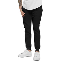 Load image into Gallery viewer, Blackout MTN - Black Unisex fleece sweatpants BWS23