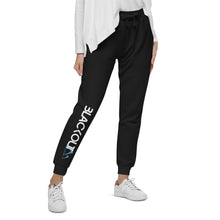 Load image into Gallery viewer, Blackout MTN - Black Unisex fleece sweatpants