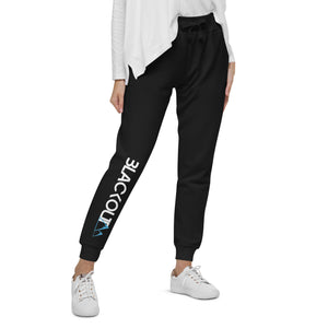 Blackout MTN - Black Unisex fleece sweatpants