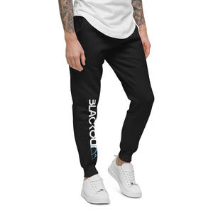 Blackout MTN - Black Unisex fleece sweatpants
