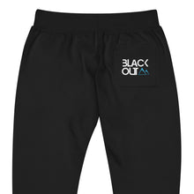 Load image into Gallery viewer, Blackout MTN - Black Unisex fleece sweatpants