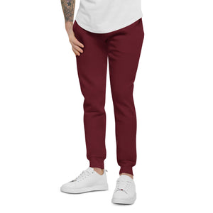 BlACKOUT MTN - Burgandy Unisex fleece sweatpants