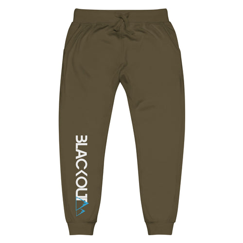 Blackout MTN - Green Unisex fleece sweatpants