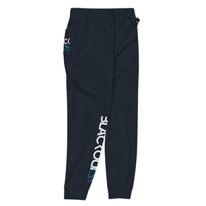 Blackout MTN - Black Unisex fleece sweatpants BWS23