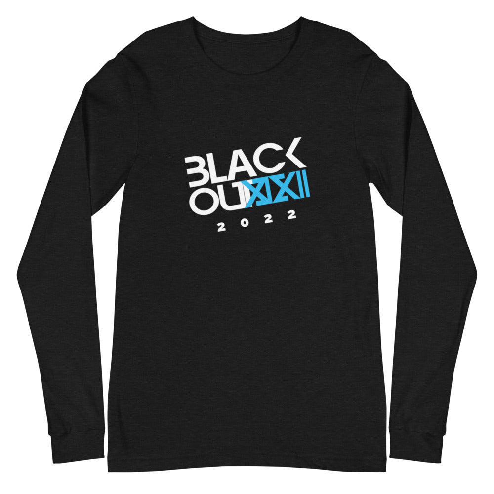 XXII TLT Unisex Long Sleeve Tee Blackout