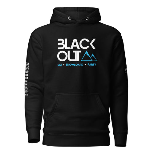 BLACKOUT MTN SSP - Black Unisex Hoodie