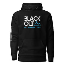 Load image into Gallery viewer, BLACKOUT MTN SSP BWS23 - Black Unisex Hoodie