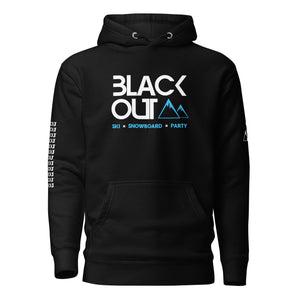 BLACKOUT MTN SSP BWS23 - Black Unisex Hoodie