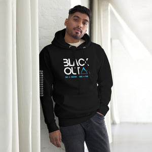 BLACKOUT MTN SSP BWS23 - Black Unisex Hoodie