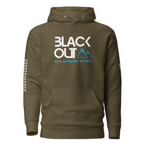 BLACKOUT MTN SSP BWS23 - Black Unisex Hoodie