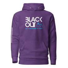 Load image into Gallery viewer, BLACKOUT MTN SSP BWS23 - Black Unisex Hoodie