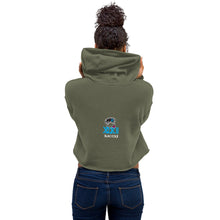 Load image into Gallery viewer, XXII Crop Hoodie Blackout