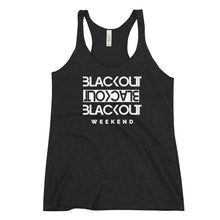 Load image into Gallery viewer, Blackout 3 Women&#39;s Racerback Tank